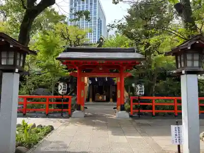 愛宕神社の山門・神門