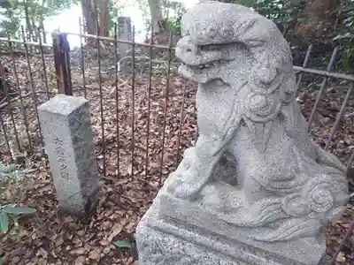 浅間神社の狛犬