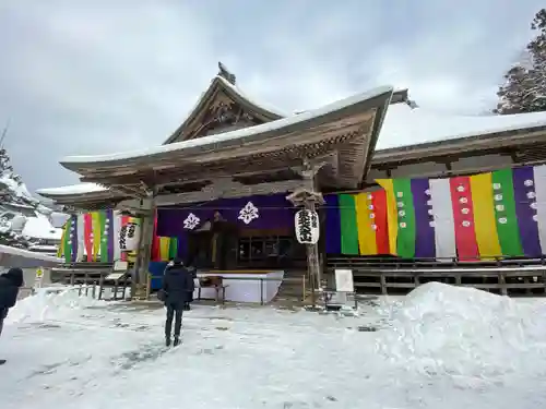 中尊寺の本殿・本堂
