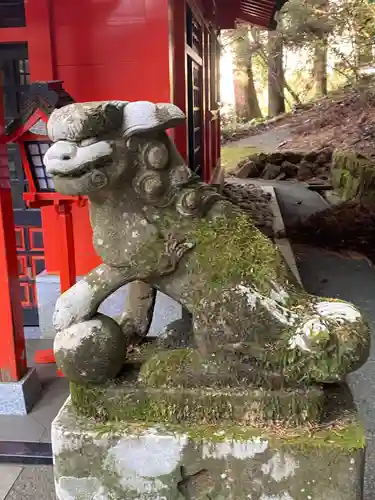 箱根神社の狛犬