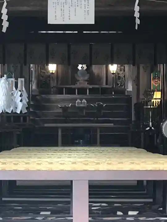 甲斐奈神社の本殿・本堂