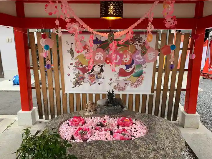 別小江神社の手水舎
