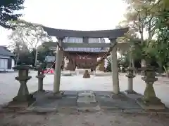 針曽根八幡社の鳥居