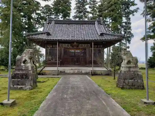  山見八幡宮の本殿・本堂