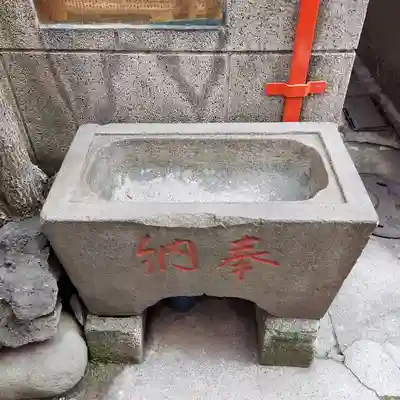 櫻稲荷神社の手水舎