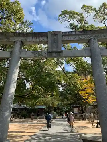 松陰神社の鳥居