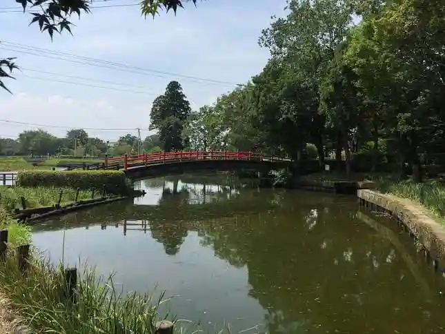 早水神社の庭園