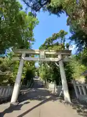 白山宮の鳥居