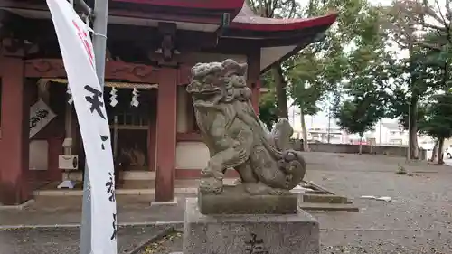  六王子神社の狛犬