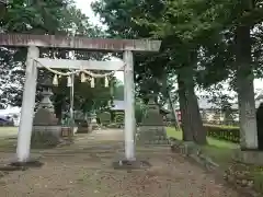 神明神社の鳥居