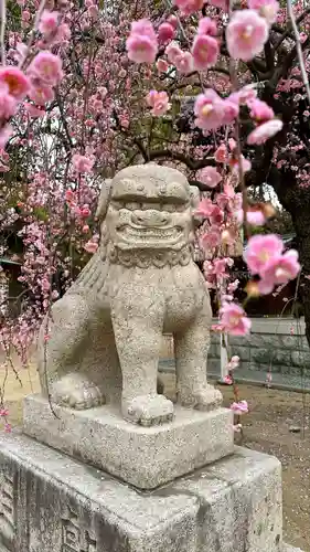 屯倉神社の狛犬