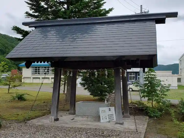 相馬妙見宮 大上川神社の手水舎