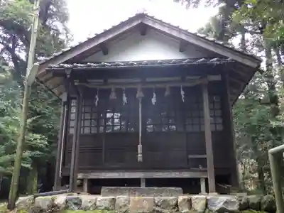 長柄神社の本殿・本堂
