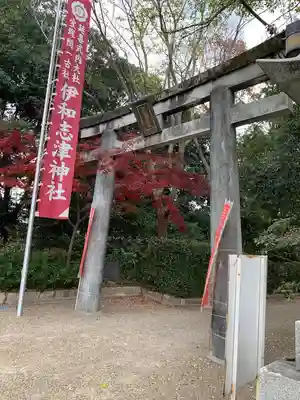 伊和志津神社の鳥居