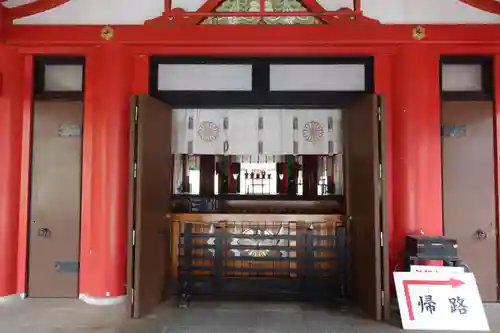 宮城縣護國神社の本殿・本堂