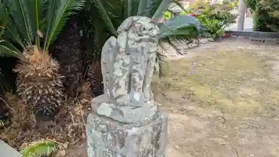 稚桜神社の狛犬