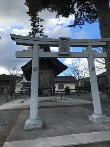 田中神社の鳥居