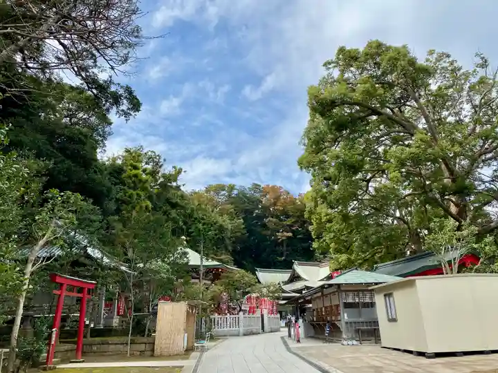 江島神社の庭園