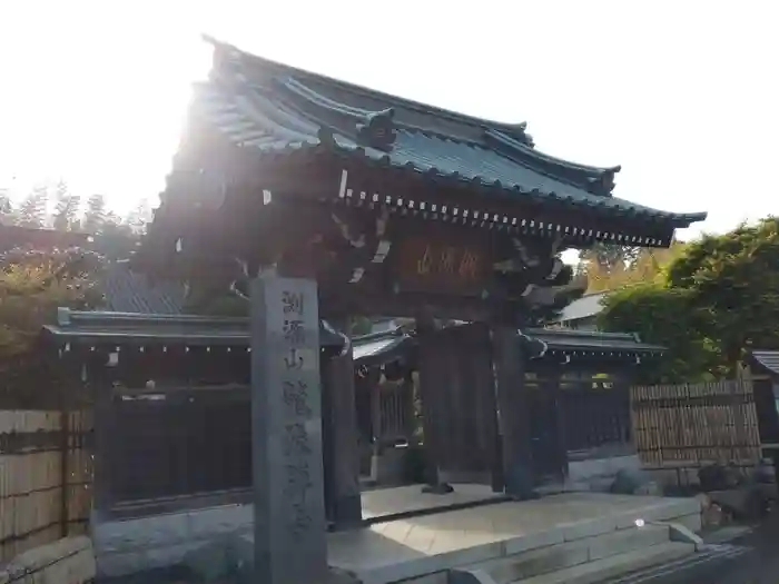 竜像寺の山門