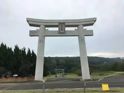 白沙八幡神社の鳥居