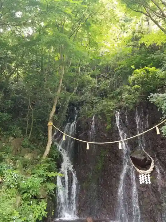 玉簾神社の自然