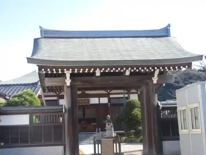妙長寺の山門・神門