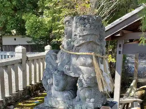 垣田神社の狛犬