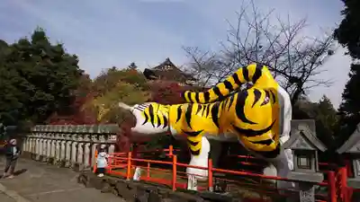 朝護孫子寺の狛犬