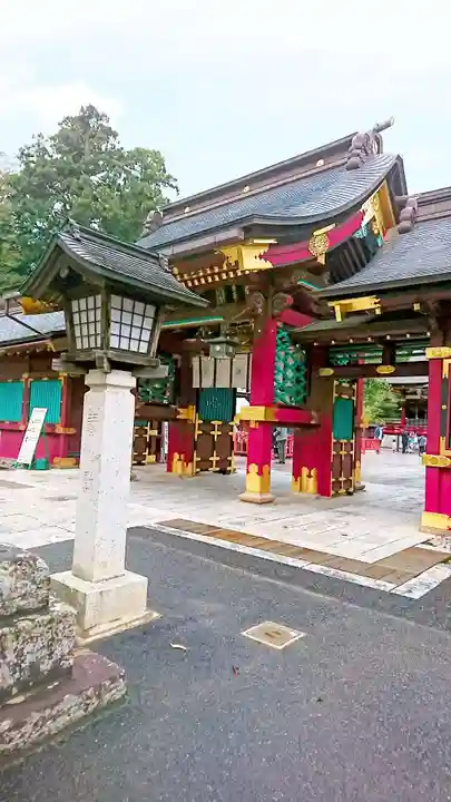 志波彦神社・鹽竈神社の山門・神門