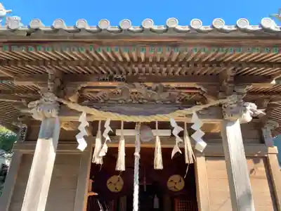加知山神社の芸術