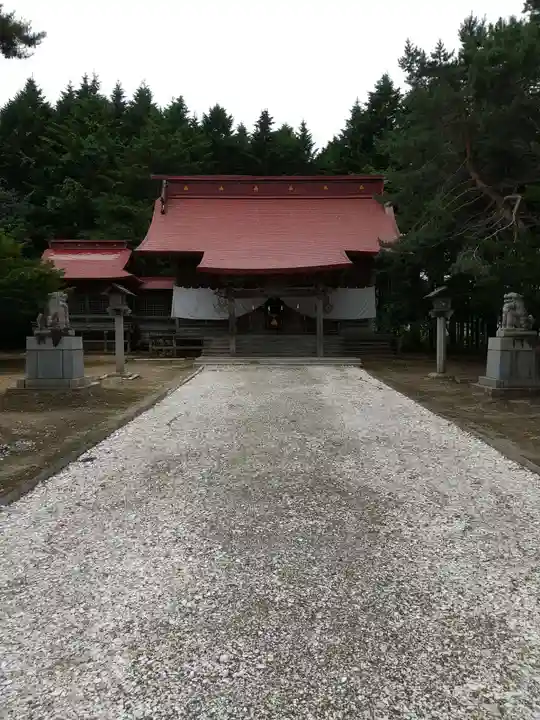 網走神社の本殿・本堂
