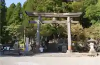 戸隠神社中社の鳥居