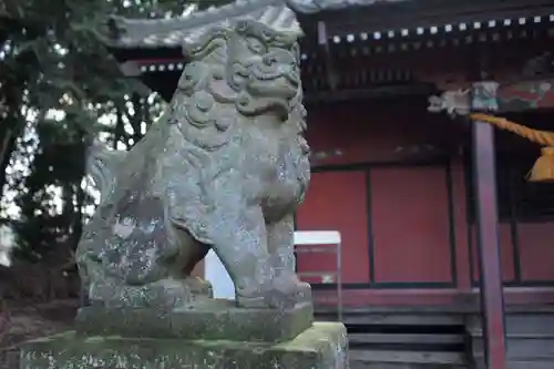 中氷川神社の狛犬