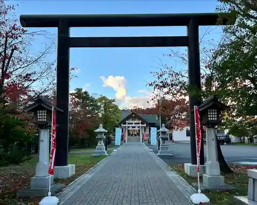 烈々布神社の鳥居