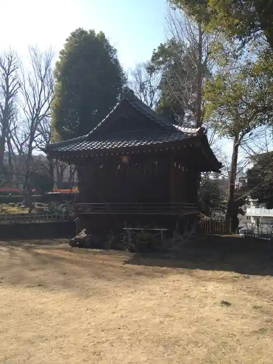 西向天神社の本殿・本堂