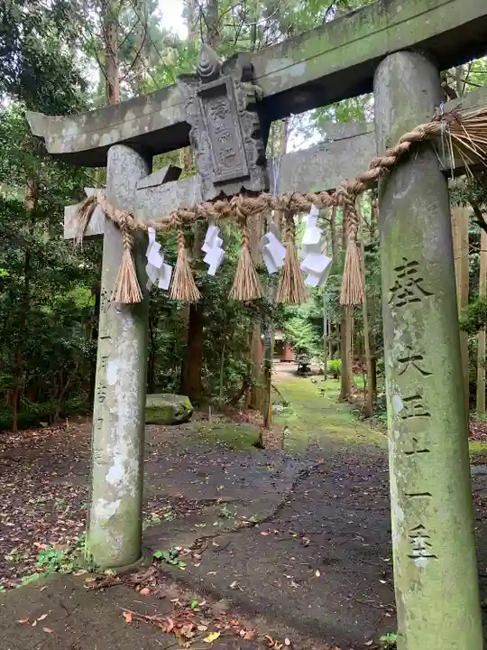 海神社の鳥居