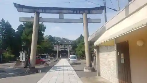 總社大神宮の鳥居