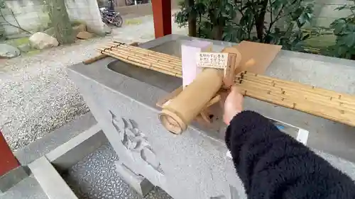 秋葉神社の手水舎