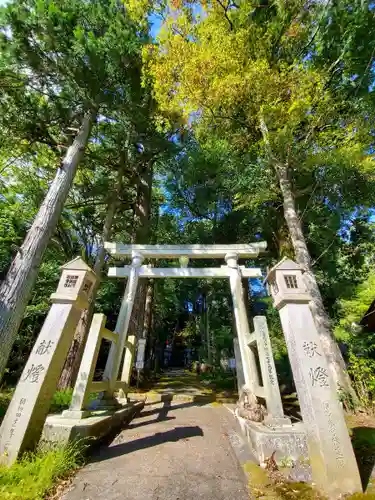 王宮伊豆神社の鳥居