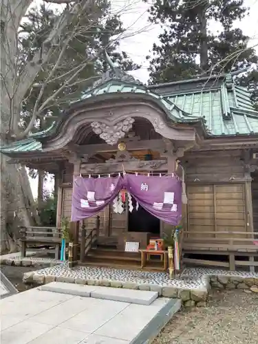 鹿島御子神社の本殿・本堂