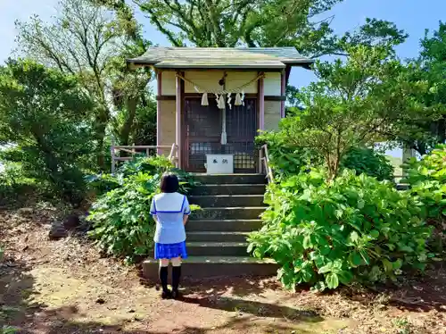 鬼岳神社の本殿