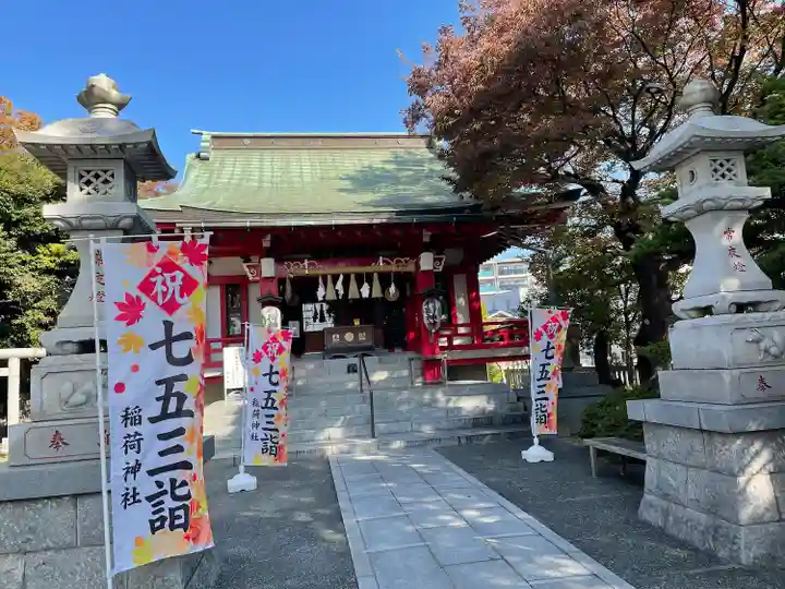 当代島稲荷神社の本殿・本堂