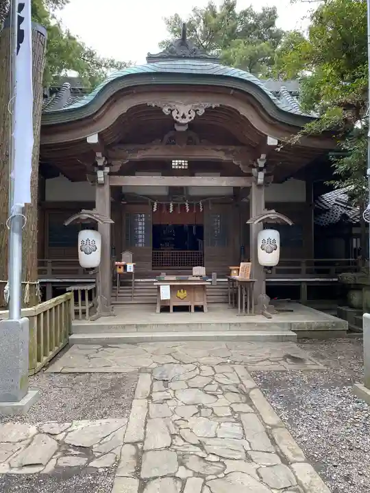 八百富神社の本殿・本堂