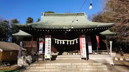 峯ヶ岡八幡神社の本殿