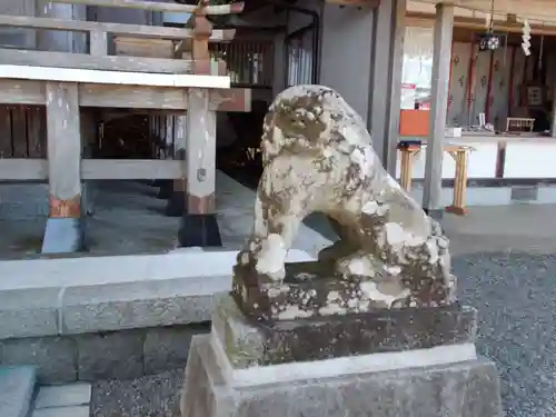 大島神社の狛犬