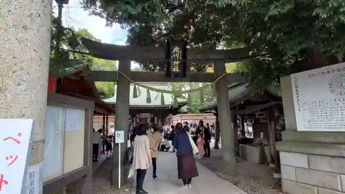 川越氷川神社の鳥居