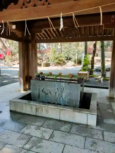 平塚八幡宮の手水舎