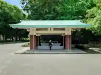 福岡縣護國神社の手水舎