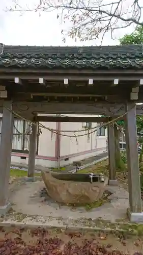 売布神社の手水舎
