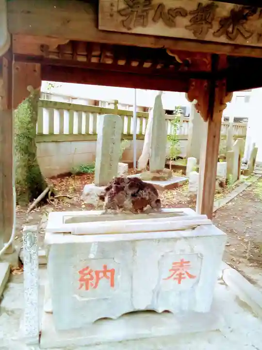 今井神社の手水舎